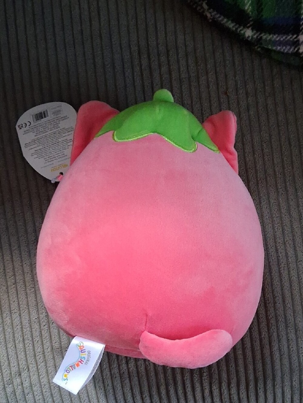 Squishmallows Pink Strawberry Cat Squishmallow "Olma" NWTs! - Picture 2 of 11